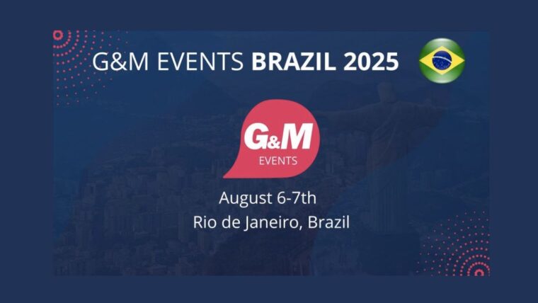 G&M Events Brazil event poster