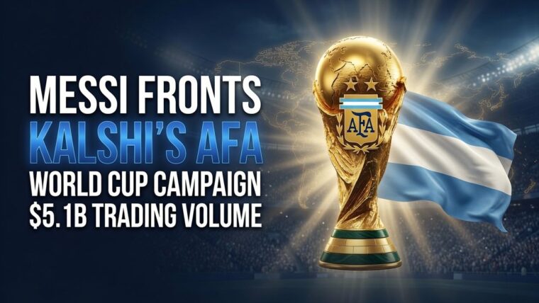 Messi Leads Kalshi’s AFA World Cup Campaign as Trading Volume Hits $5.1B