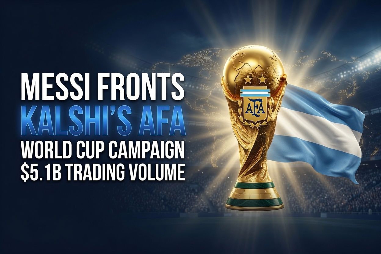 Messi Leads Kalshi’s AFA World Cup Campaign as Trading Volume Hits $5.1B