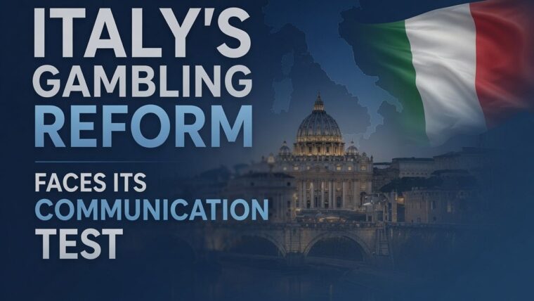 Italy’s Gambling Reform Faces Its Communication Test