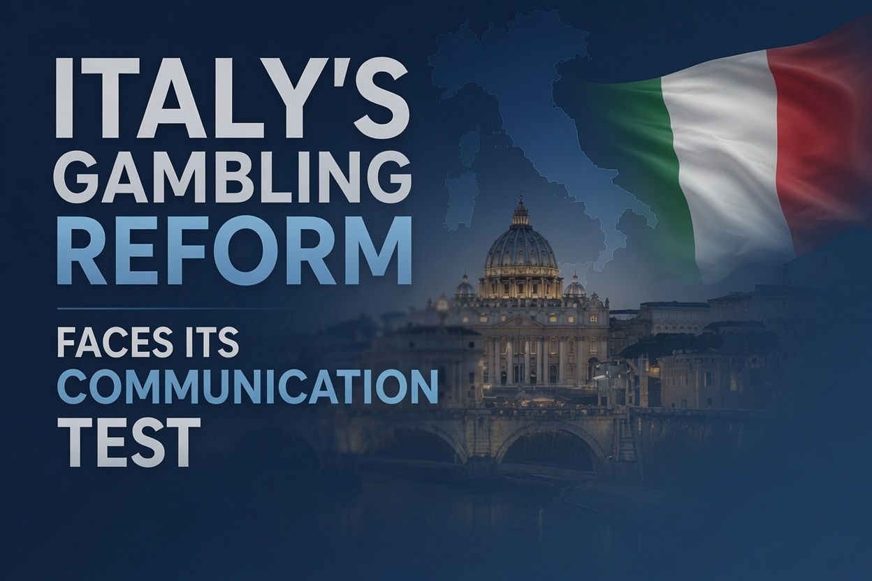 Italy’s Gambling Reform Faces Its Communication Test