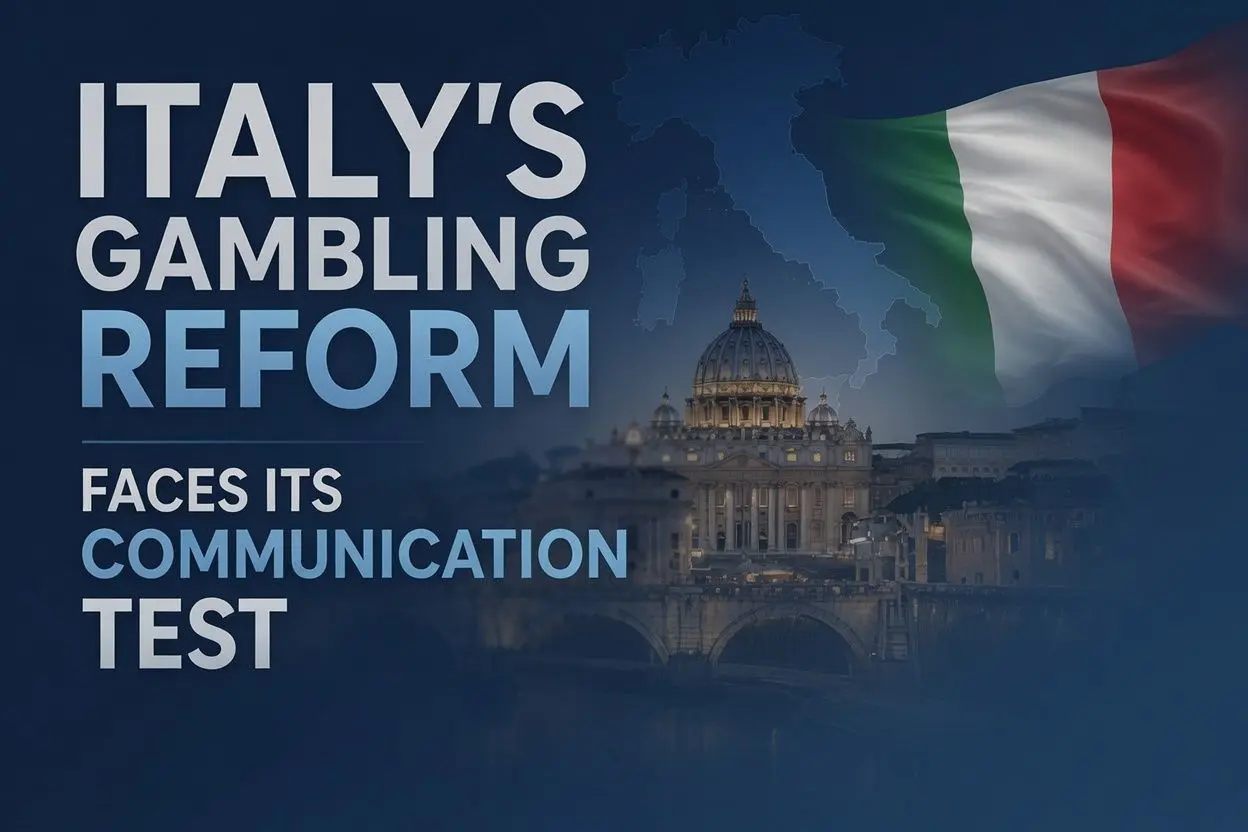 Italy’s Gambling Reform Faces Its Communication Test