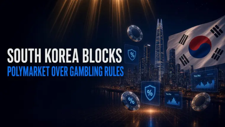 South Korea Blocks Polymarket Over Gambling Rules