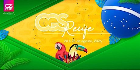 CGS Recife event poster