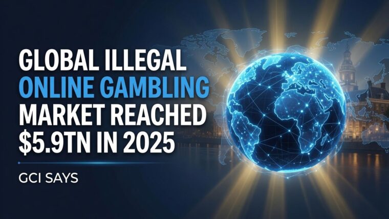 Global Illegal Online Gambling Market Reached $5.9tn in 2025, GCI Says