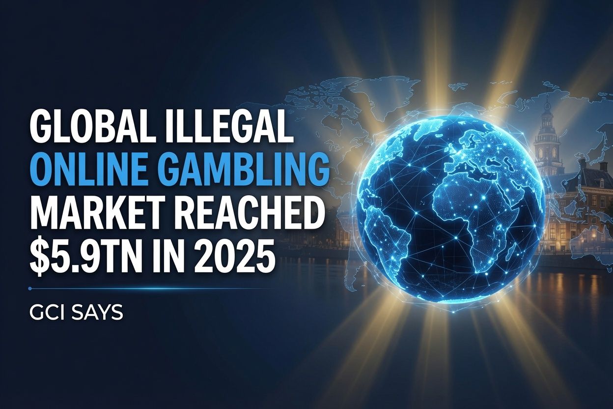 Global Illegal Online Gambling Market Reached $5.9tn in 2025, GCI Says