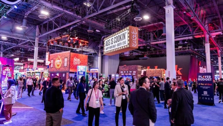Global Gaming Expo (G2E) event poster