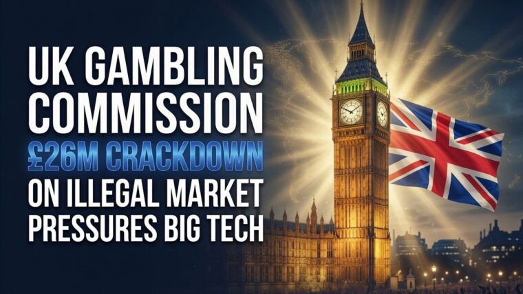 UK Gambling Commission’s £26m Illegal Market Crackdown Puts Big Tech Under Pressure