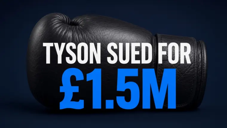 Mike Tyson Is Sued in the UK over Gambling Sponsorship